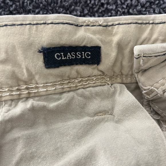 American Eagle Outfitters Men's Classic Next Level Flex Khaki Shorts Size 30 - Picture 3 of 8